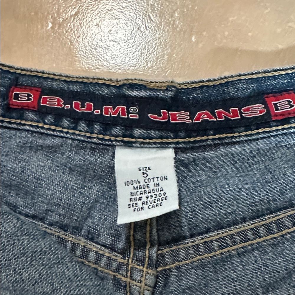 Classic Blue Denim Jean Shorts - Picture 2 of 5